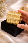 Korean Gold Cuff-Anti-tarnish
