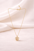 Golden Heart Minimal Necklace