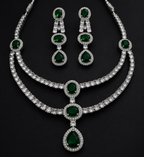 Twin Layered Emerald Elegance Set