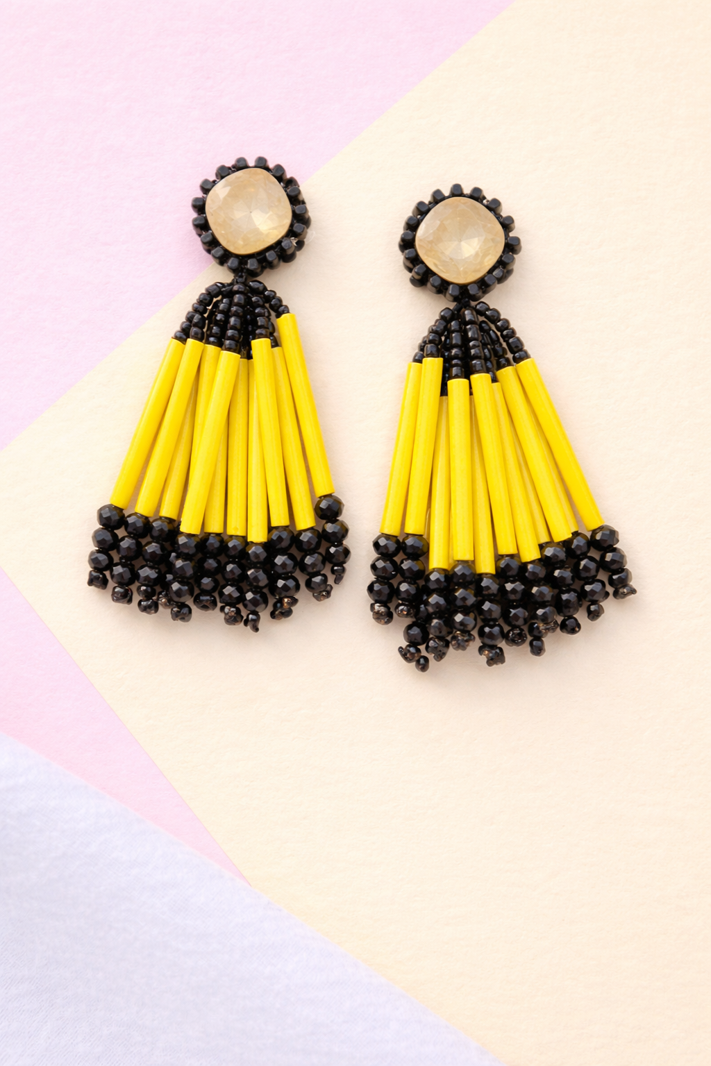Sunshine Neon Tassel Drops