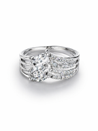 Statement Ring- Double Horizon
