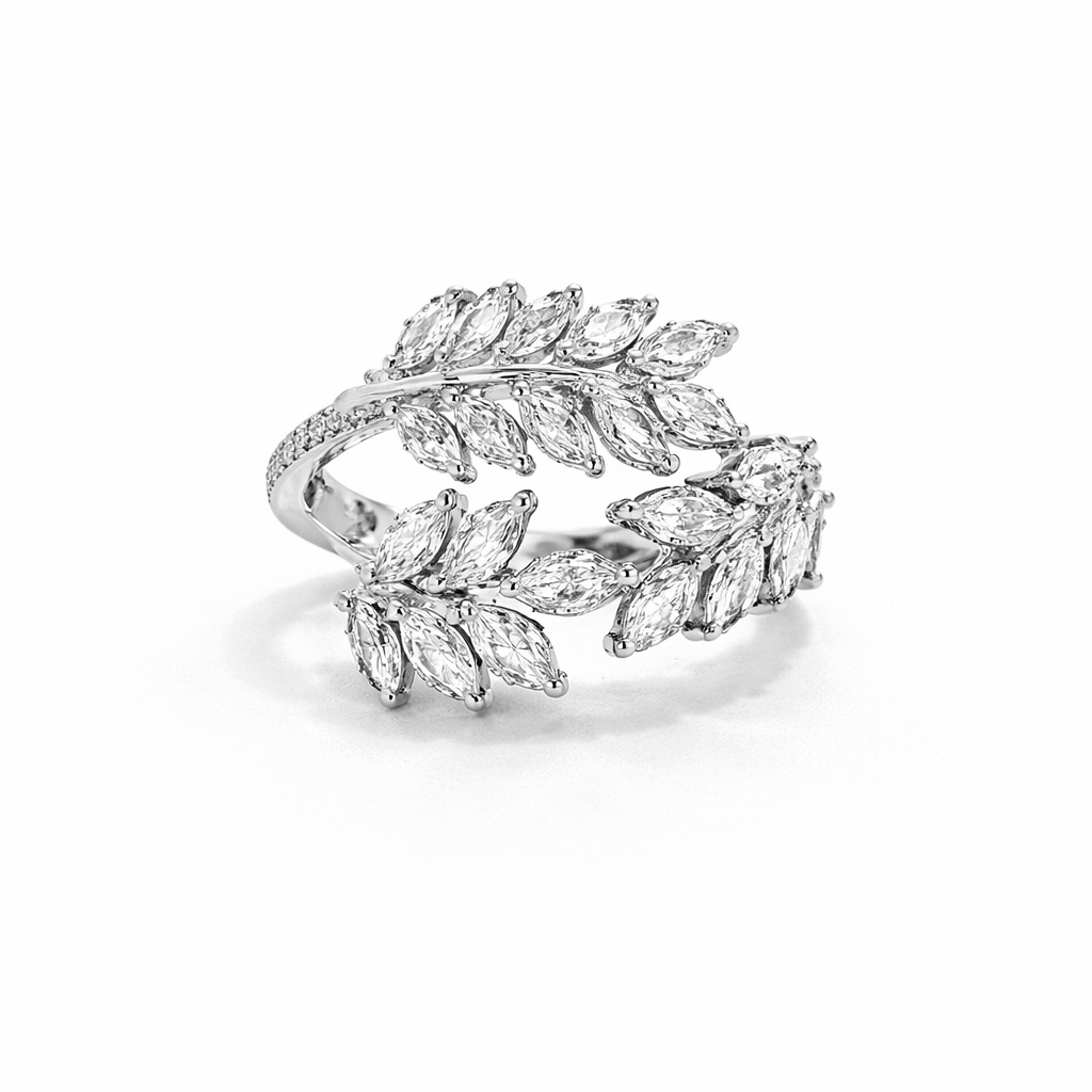 Statement Ring- Evergreen Vine
