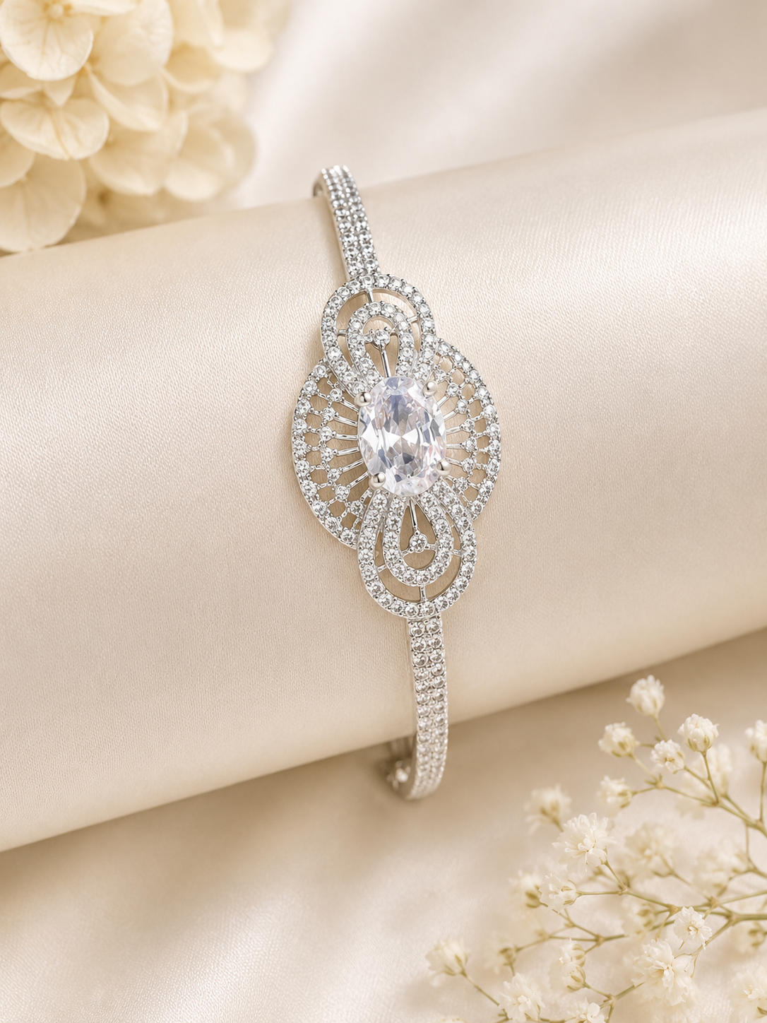 Crystal Royal Bracelet- American Diamond