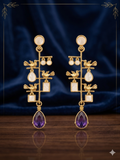 Golden Bird Chandelier Earrings