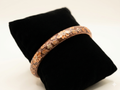 Meenakari Floral Open Lock Bangle-Brown