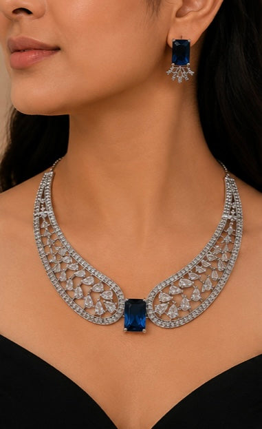 Royale Blue Necklace Set