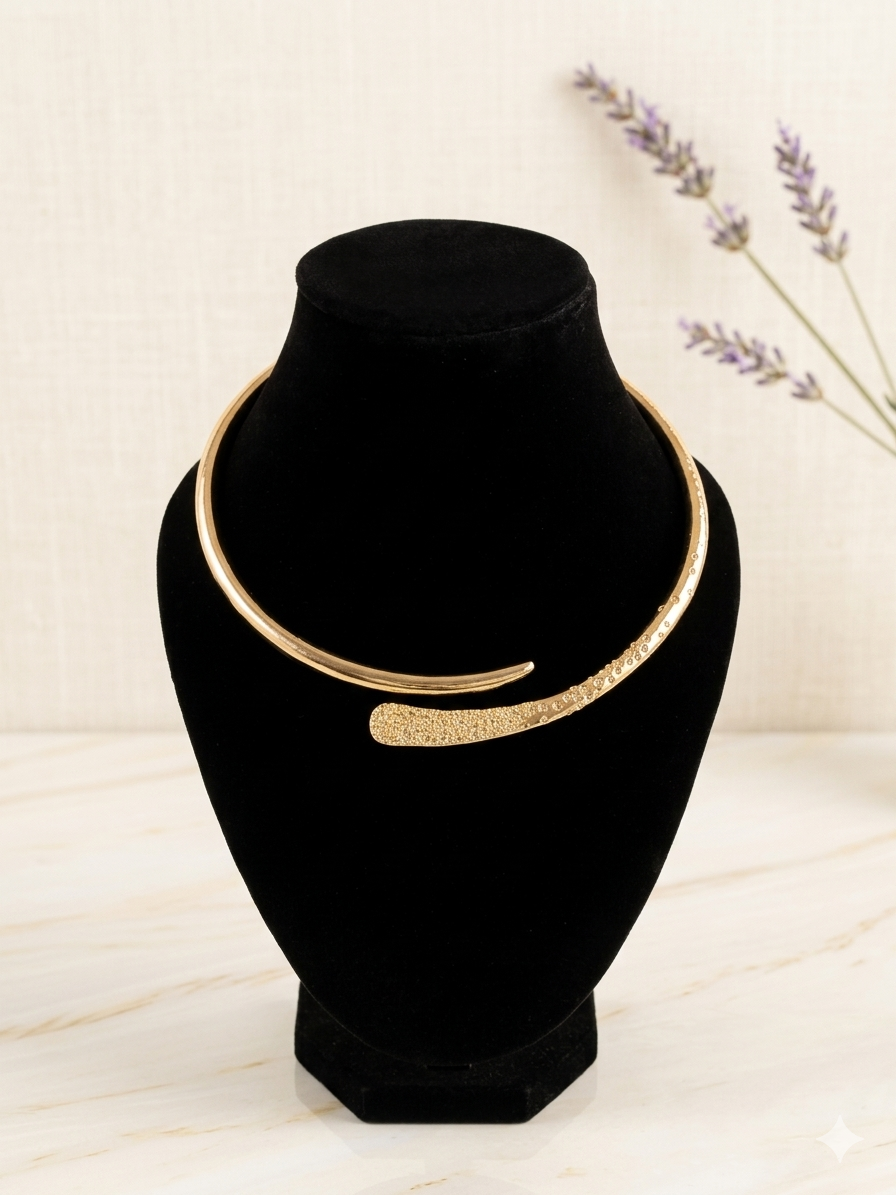 The Golden Serenity Choker