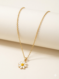 Daisy Bloom Anti-Tarnish Necklace