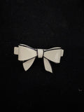 Dual Tone Classic Bow Hair Clip- Ivory