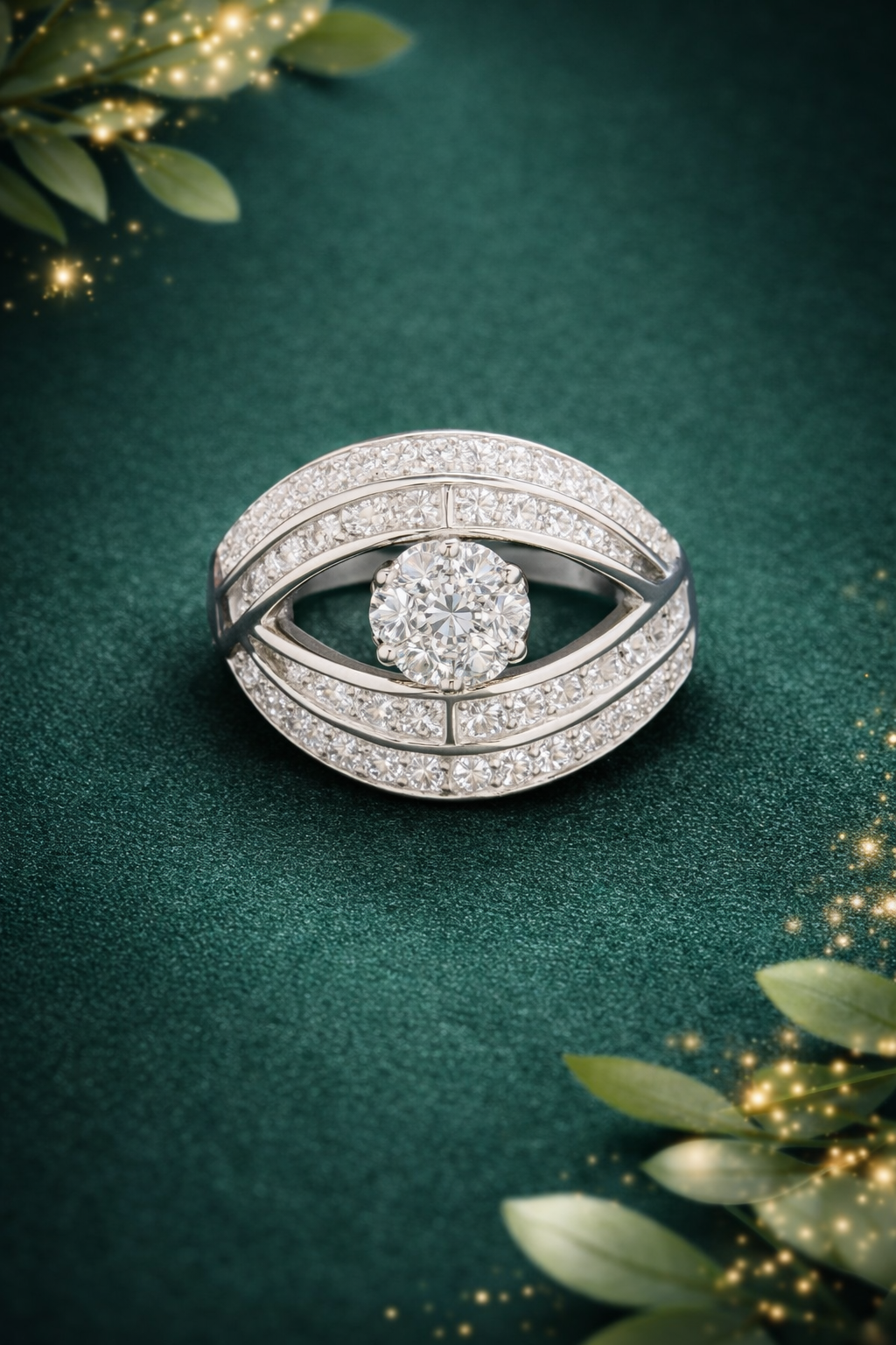 Statement Ring- Oval