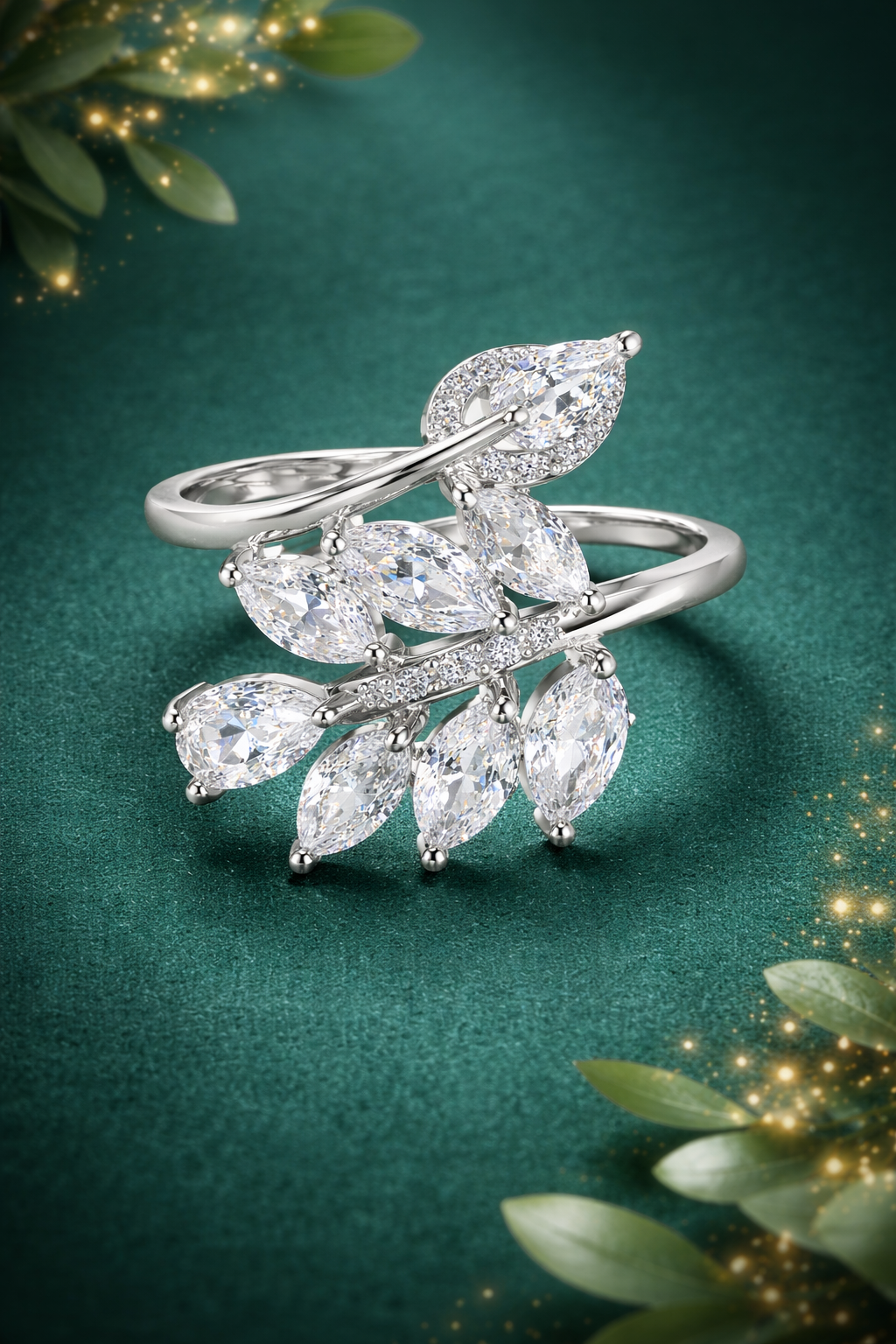 Statement Ring- Petal Bloom