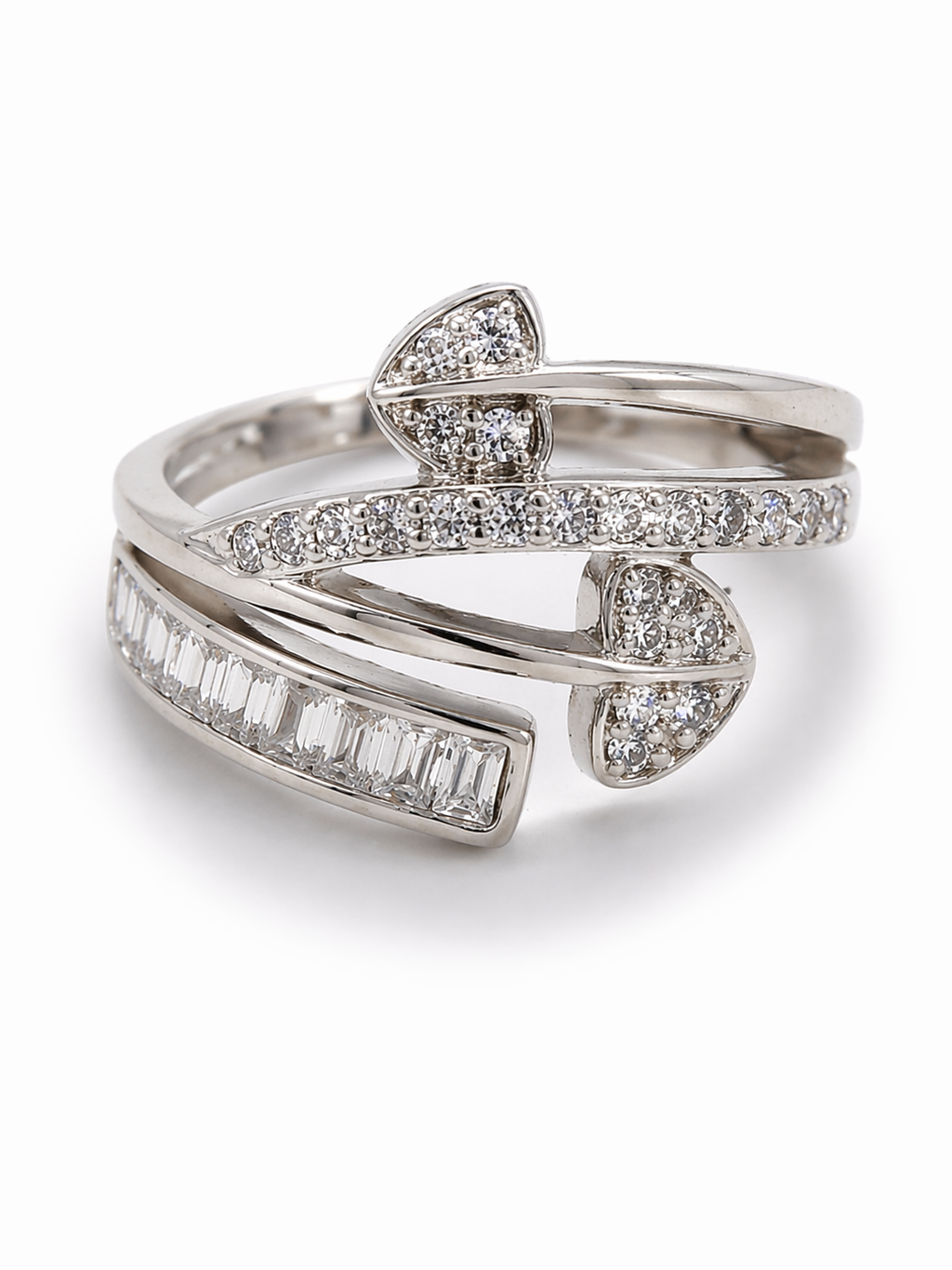 Statement Ring- Serpentine Twist