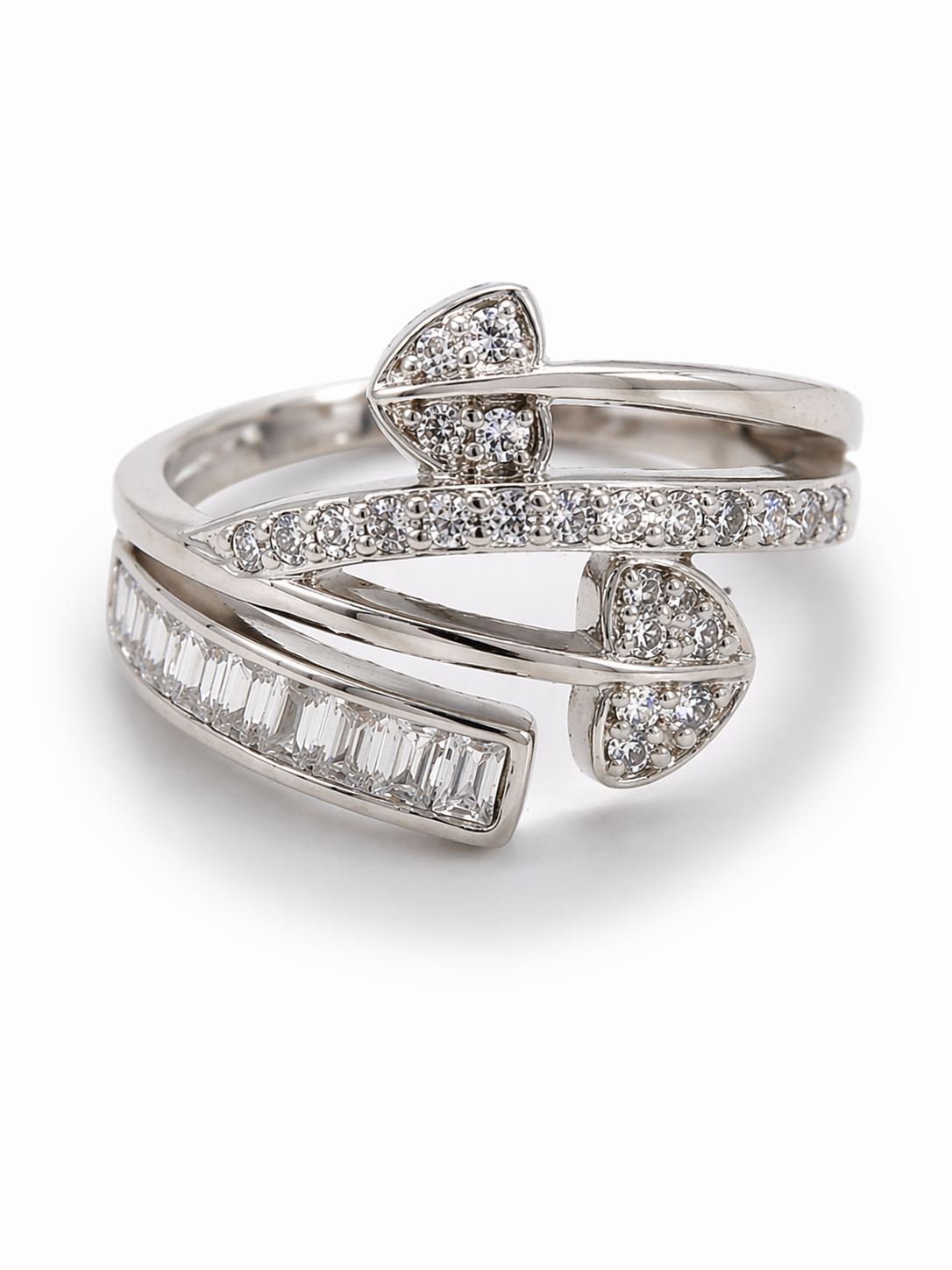 Statement Ring- Serpentine Twist