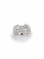 Statement Ring- Glitz Bow