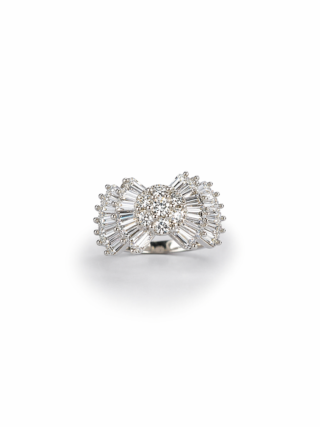 Statement Ring- Glitz Bow